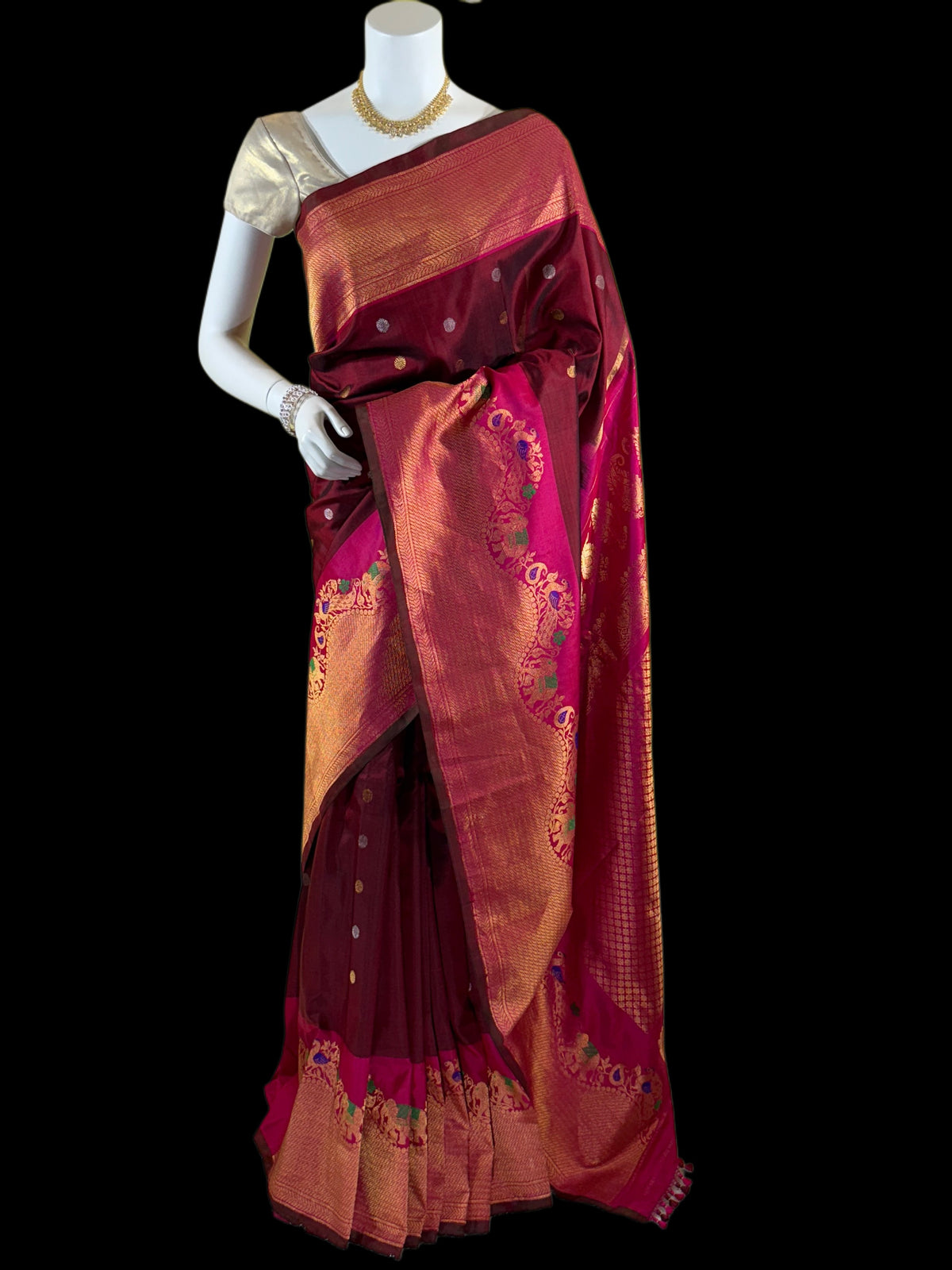 GD070426007- Gadwal Silk