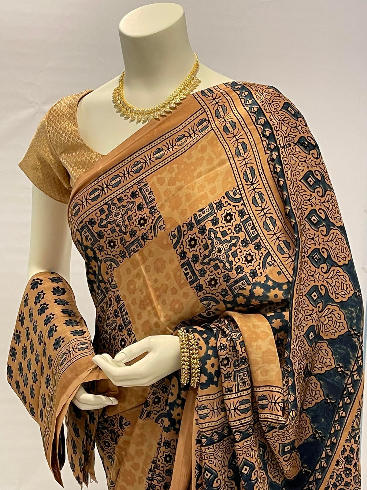 Ajrakh Sarees