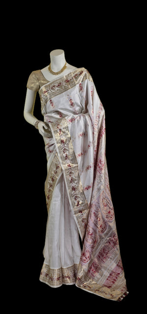 BL090824001 - Baluchari Silk Saree