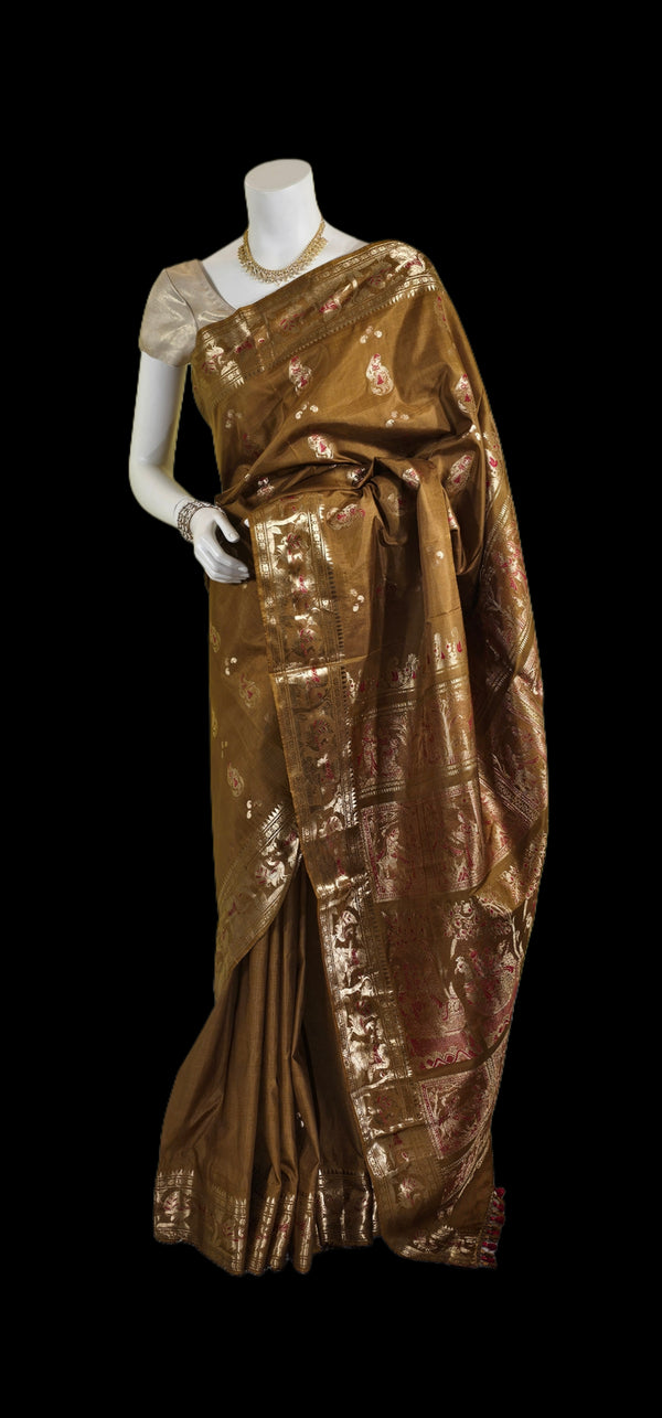 BL090824006 - Baluchari Silk Saree