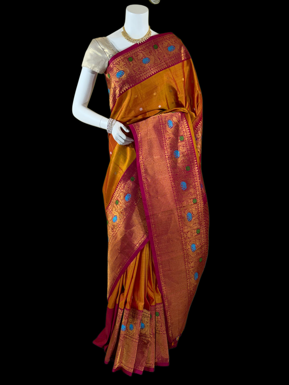 GD070426002- Gadwal Silk