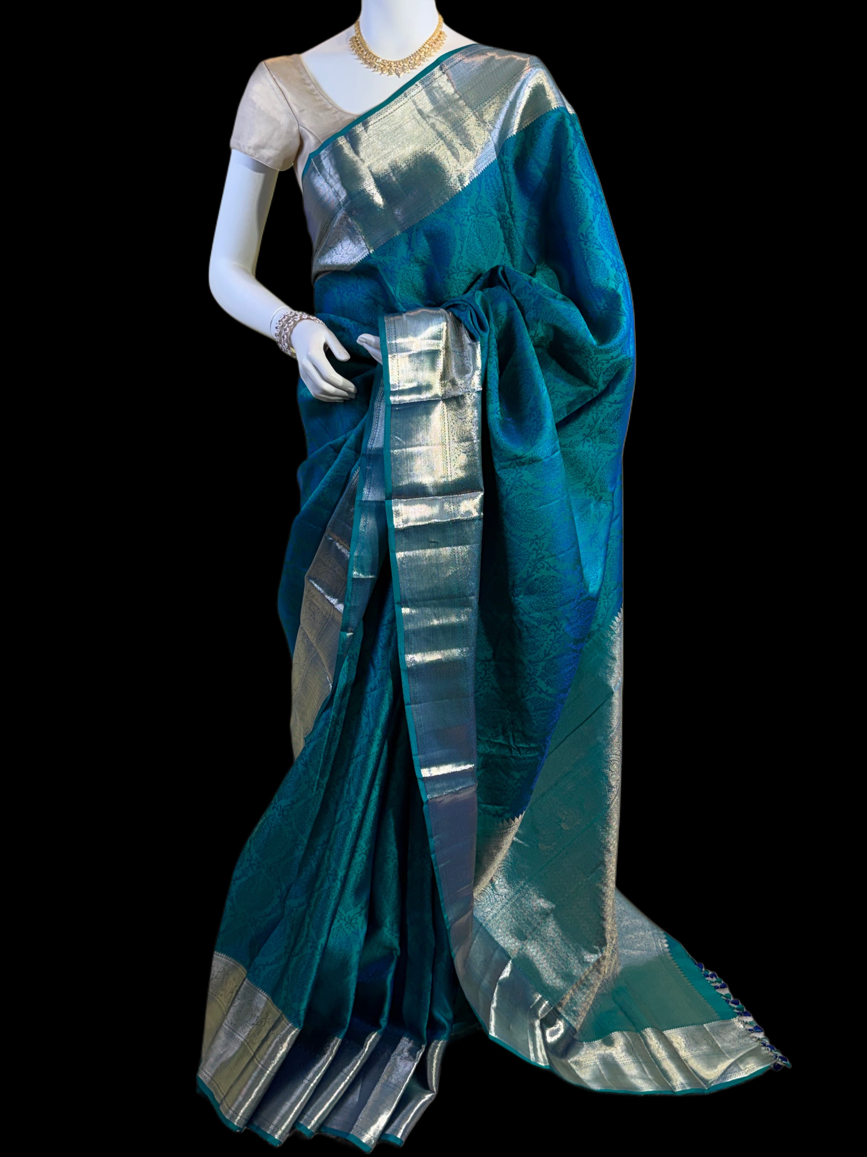 KJ040526009 - Kanjeevaram Silk