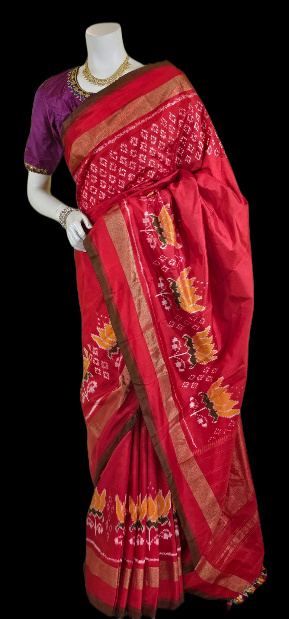 PP012024009- Pochampally Silk Saree