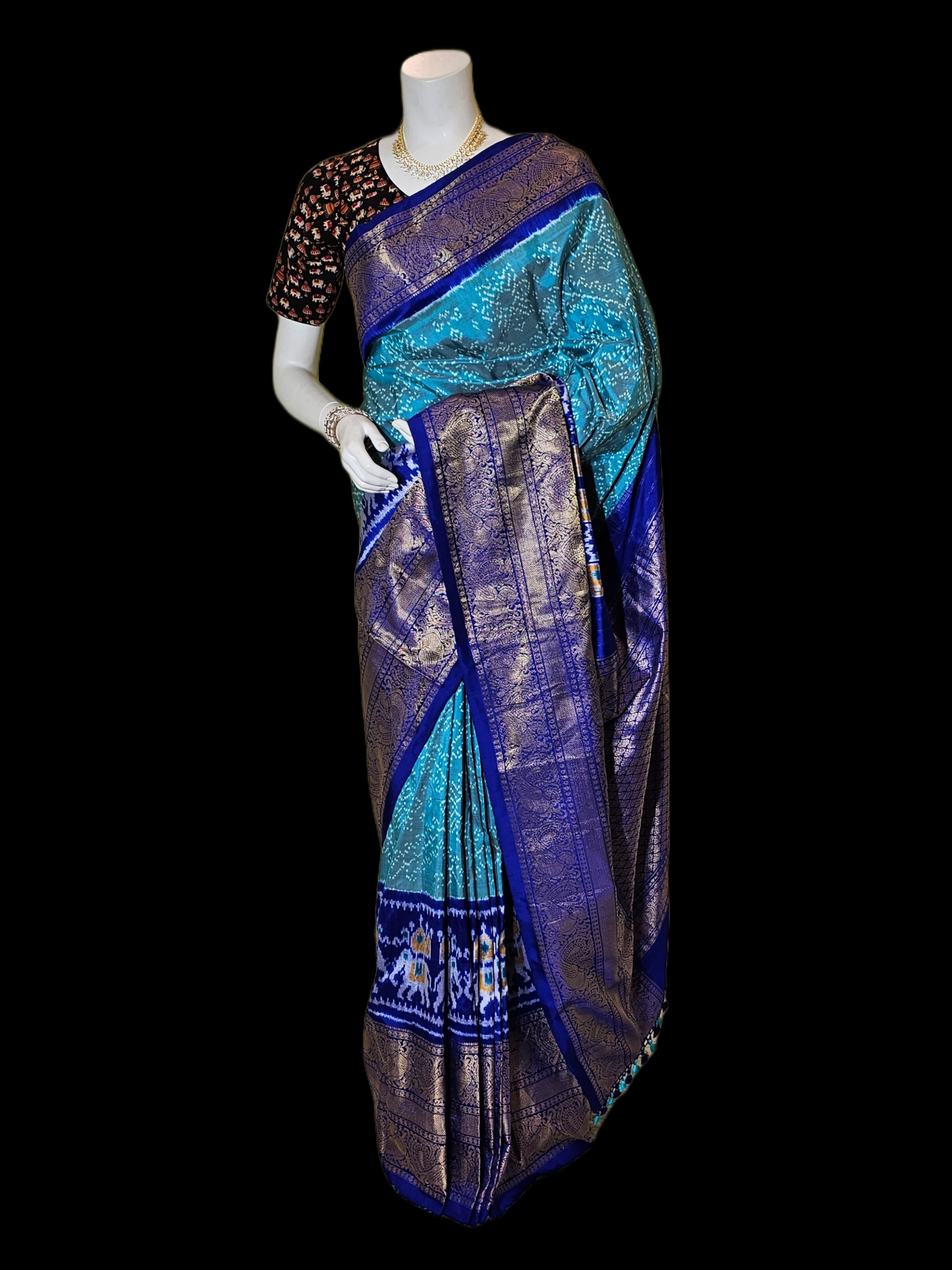 PP081223010 - Pochampally Silk Saree